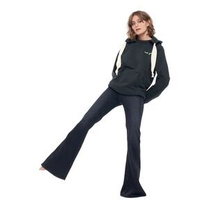 Sandrine Rose × Free People Super Flare Jeans NWT